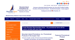 Desktop Screenshot of mtnislandpromo.com